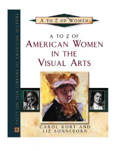 A to Z of American Women in the Visual Arts (Facts on File Library of American History)