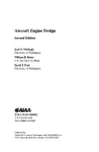 Aircraft engine design