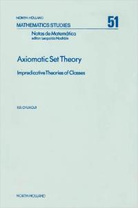 Axiomatic Set Theory: Impredicative Theories of Classes