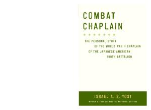Combat Chaplain: The Personal Story of the WWII Chaplain of the Japanese American 100th Battalion (A Latitude 20 Book)
