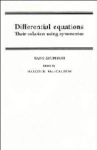 Differential equations. Their solutions using symmetries