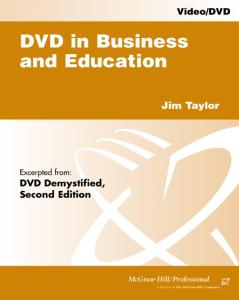 DVD in Business and Education