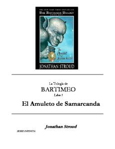 El amuleto de Samarkanda   The Amulet of Samarkand (Infinita   Infinite)  Spanish