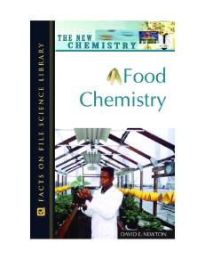 Food Chemistry (New Chemistry)