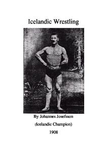 Icelandic Wrestling (1908)