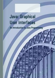 Java: Graphical User Interfaces