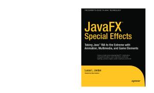 JavaFX™ Special Effects