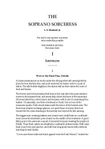 L. E. Modesitt - Spellsong 1 - The Soprano Sorceress