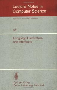 Language Hierarchies and Interfaces 1975