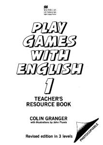 Play Games with English (Heinemann Games)