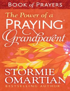 Power Of A Praying Grandparent Book Of Prayers