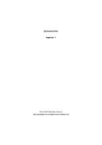 Quinazolines, Supplement I (The Chemistry of Heterocyclic Compounds, Volume 55)