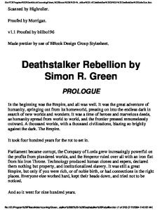 Simon R. Green - Deathstalker - 2 - Deathstalker Rebellion