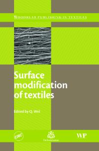 Surface Modification of Textiles (Woodhead Publishing Series in Textiles)
