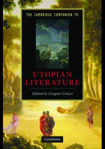 The Cambridge Companion to Utopian Literature (Cambridge Companions to Literature)