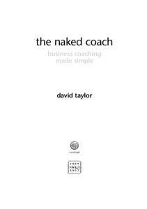 The Naked Coach: Business Coaching Made Simple