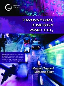 Transport Energy and CO2 : Moving towards Sustainability