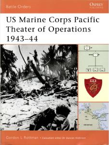 us marine corps pacific theater of operations 1943-44